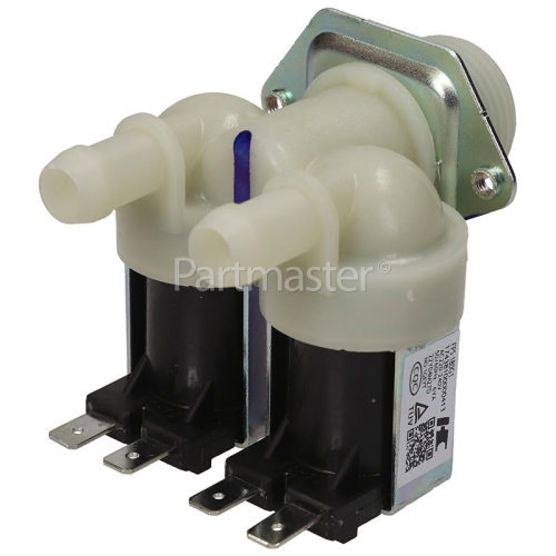 MSWM5W13E Cold Water Double Solenoid Inlet Valve : 180Deg. With 12 Bore Outlets