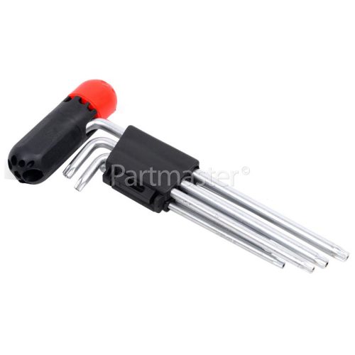 9 Piece Torx Key Set (allen Key Set) : Sizes: T10, T15, T20, T25, T27, T30, T40, T45, T50