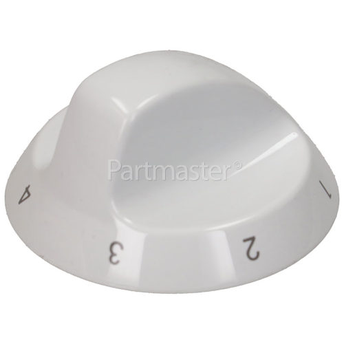 Electrolux Hob Control Knob - White