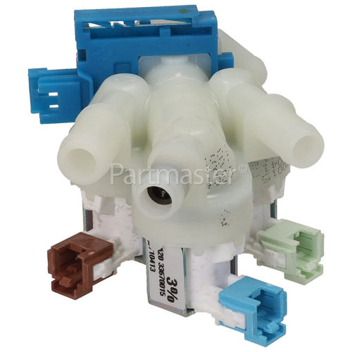 Novamatic Triple Solenoid Inlet Valve : 180Deg. With Protected (push) Connectors