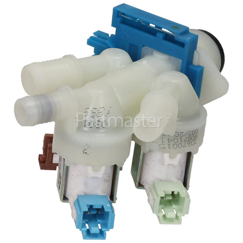 Novamatic Triple Solenoid Inlet Valve : 180Deg. With Protected (push) Connectors