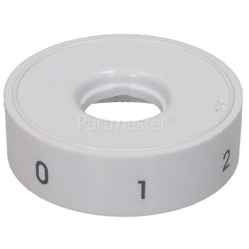 Knob Ring Omega/epsilon Switch White