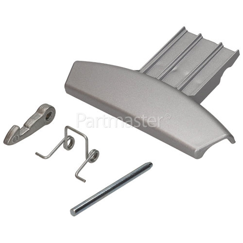 Hotpoint Door Handle Kit - Aluminium