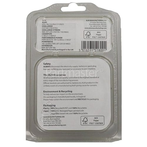 ALM PP180 Spool And Line