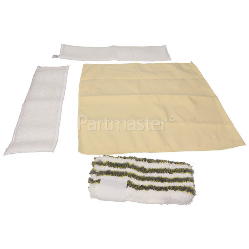 Karcher Microfibre Steam Cleaner Bathroom Cloth Kit