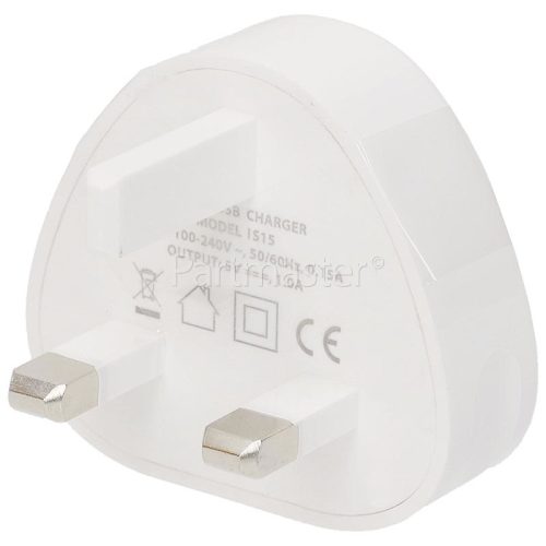 Universal Desire 510 USB 1A Plug Charger - UK Plug