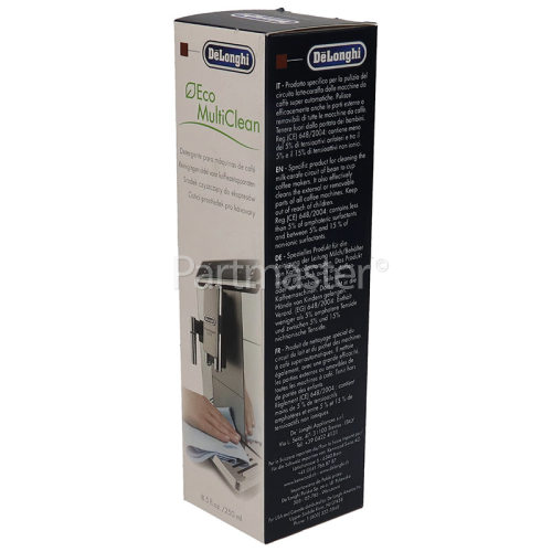 Delonghi DLSC550 Eco MultiClean Milk System Cleaner - 250ml