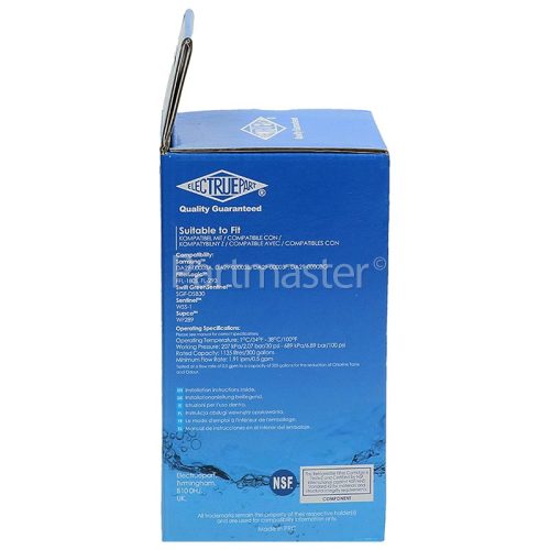 Indesit Internal Water Filter Cartridge : Compatible With HAFIN2/EXP, DA29-00003G, DA97-06317A, RS21JLBG, TS48WLUS, WF008K