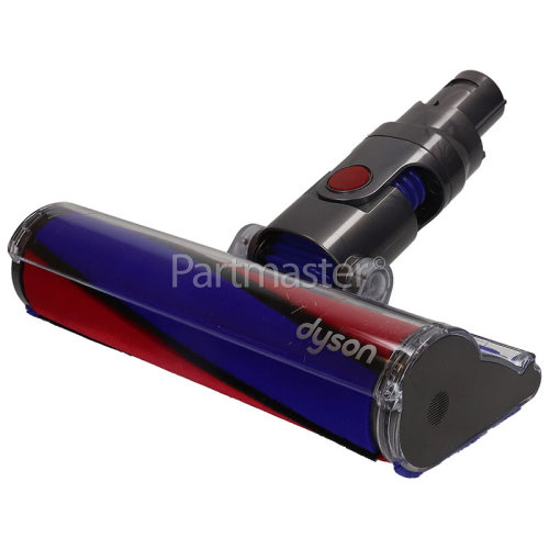 Dyson V6 Absolute (Iron/Sprayed Nickel/Red) Soft Roller Cleaner Head Assembly