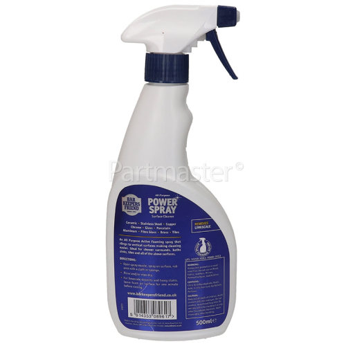 Bar Keepers Friend All Purposepower Spray Surface Cleaner : Wood, Copper, Stainless Steel, Pewter, Glass, Tiles Etc.