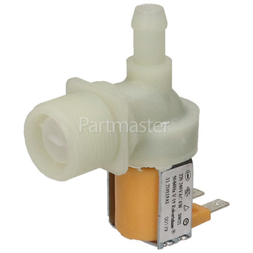 Proline Cold Water Single Solenoid Inlet Valve : 90Deg. With12 Bore Outlet