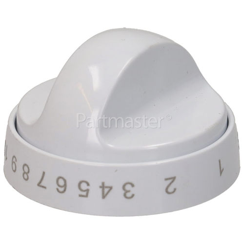 Amica Oven Control Knob - White