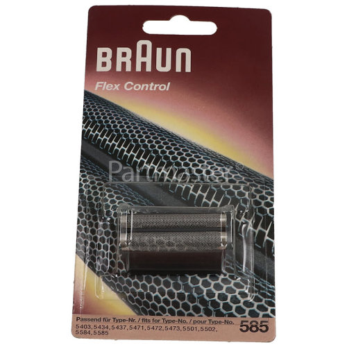 Braun 585 Flex Control / Twin Control Shaver Foil