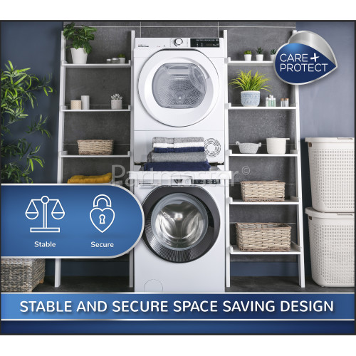 Care+Protect Universal Washing Machine & Tumble Dryer Stacking Kit With Sliding Shelf