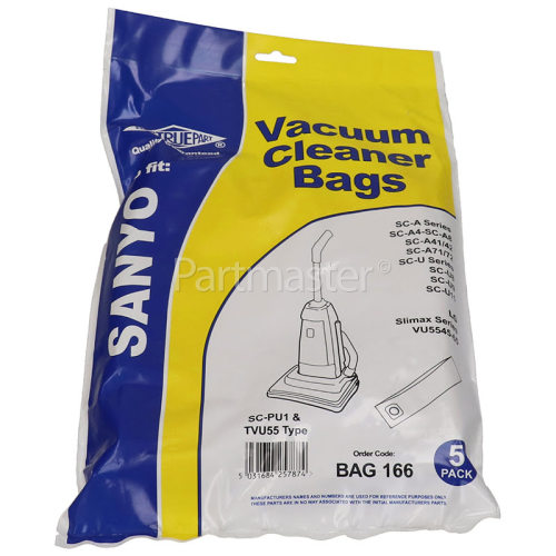 SCPU1 Dust Bag (Pack Of 5) - BAG166