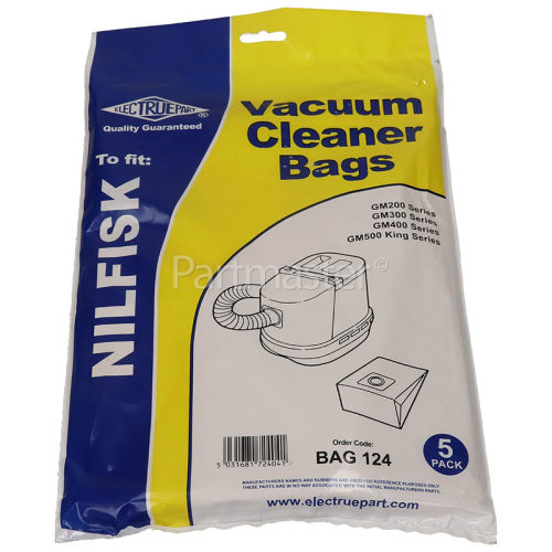 Nilfisk GM300 GM Dust Bag (Pack Of 5) - BAG124