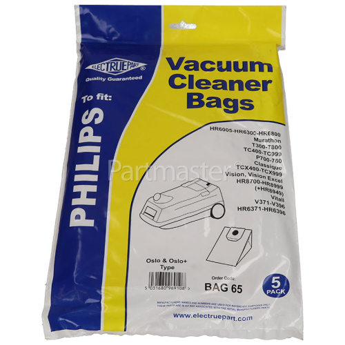 Philips Dust Bag (Pack Of 5) - BAG65