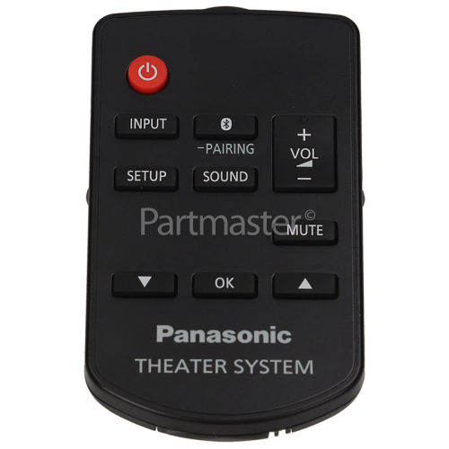 Panasonic N2QAYC000098 Soundbar Remote Control www.partmaster.co.uk