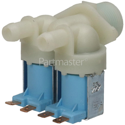 Alpari Cold Water Double Solenoid Inlet Valve : 180Deg. With 12 Bore Outlets