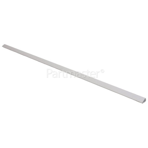 Cucine Glass Shelf Front Trim, White, 470mm