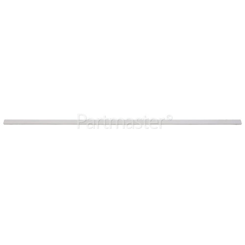 Cucine Glass Shelf Front Trim, White, 470mm