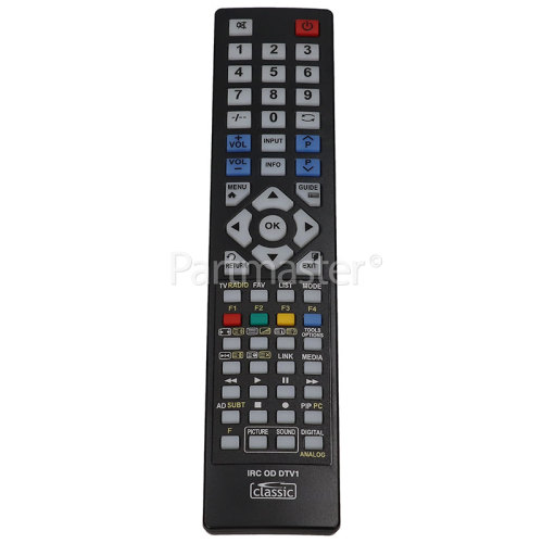 Classic Compatible RC3897M, RC3897Y TV Remote Control ( IRC81736 )