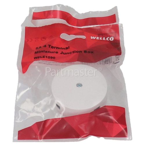 Wellco 5A 4 Terminal Miniature Junction Box