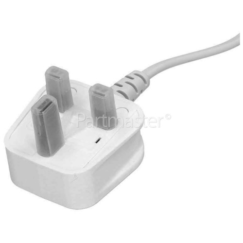 Universal Figure 8 Right-Angled Mains Leads - UK Plug