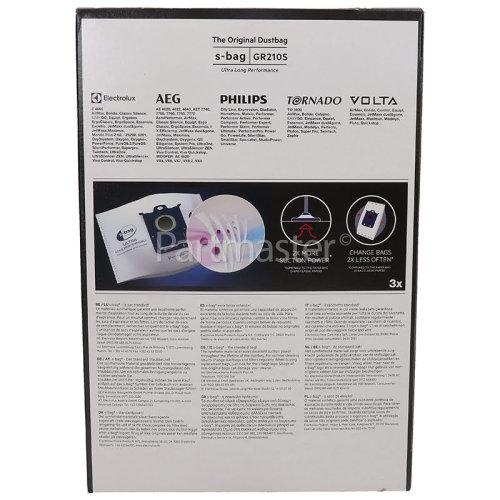 Electrolux Group GR210 Vacuum Bag