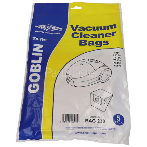 Swan 00 Dust Bag (Pack Of 5) - BAG238