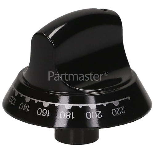 Indesit Cooker Control Knob - Black