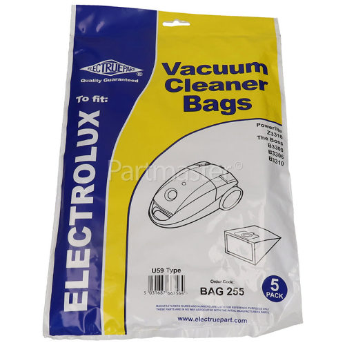 Electrolux BOSS3300 U59 Dust Bag (Pack Of 5)