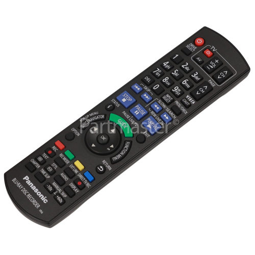 Panasonic N2QAYB000462 DVD Recorder Remote Control. Part Number
