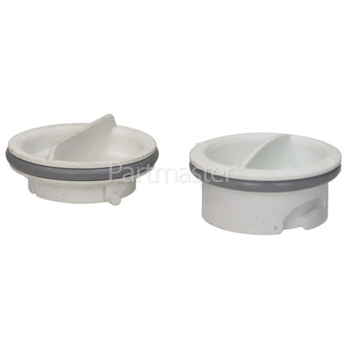 Merloni (Indesit Group) Rinse Aid Dispenser Cap (Pack Of 2)