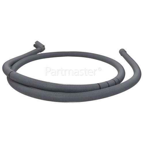 A1007TRS 2.4mtr. Drain Hose 22mm End Right Angle End 30mm, Internal Dia.s'