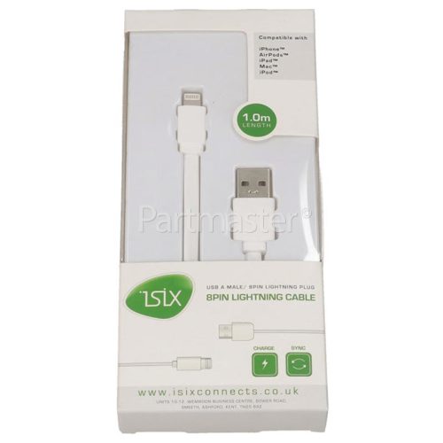 Universal iPhone 5S 1m 8 Pin Lightning Cable