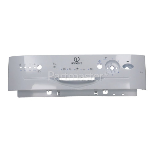 Indesit Control Panel Fascia - White