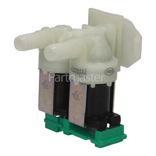 Gaggenau WM204140/22 Double Solenoid Inlet Valve : 180Deg. With 12 Bore Outlets