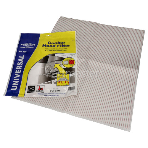 Belling Universal Cooker Hood Grease Filter With Saturation Indicator ( 1140x470mm ) CUT TO SIZE