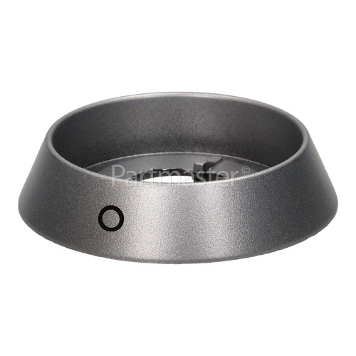 Cannon Control Knob Bezel - Silver