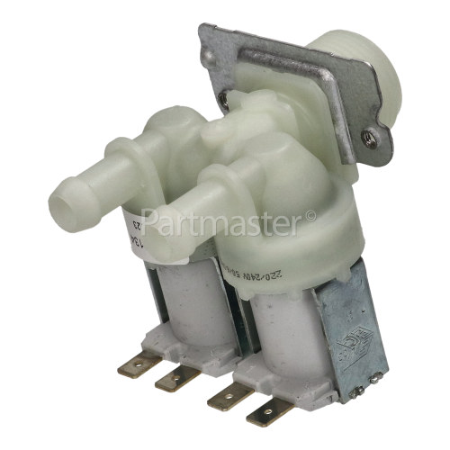 WF642 Double Solenoid Inlet Valve : 180DEG. With 12 Bore Outlets