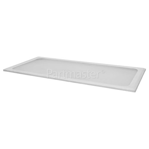 Fridge Glass Crisper Shelf Assembly : 500x225mm