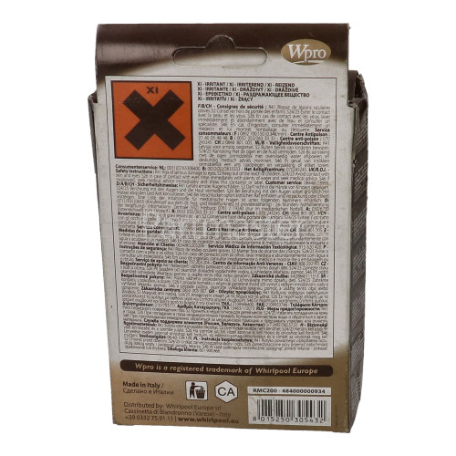 Wpro Descaler & Degreaser (cleaning) Kit: Coffee / Espresso Machines