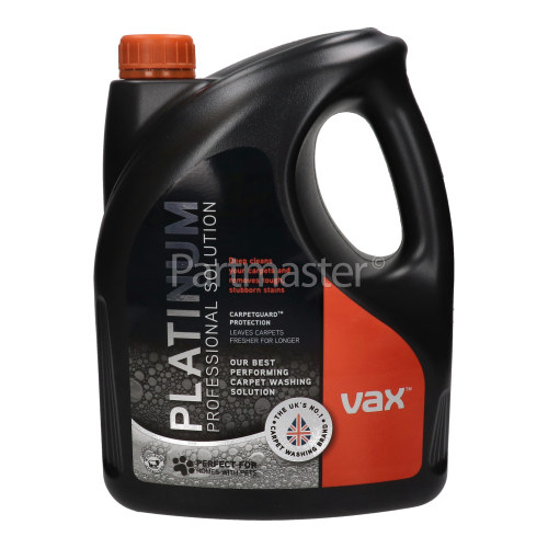 Vax Platinum Carpet Washer Solution 4L