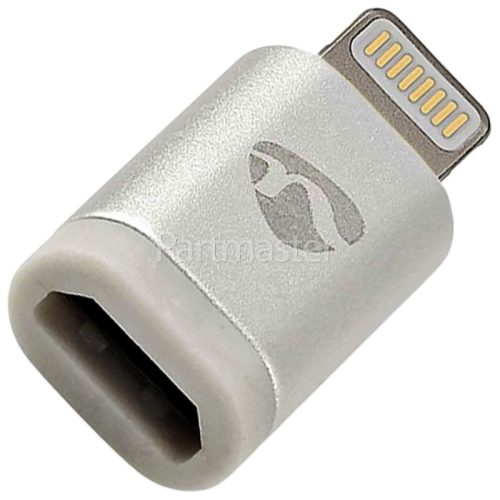 Nedis 8-Pin Lightning Male To USB 2.0 Micro-B Sync & Charge Adapter