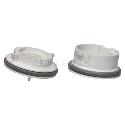 Merloni (Indesit Group) Rinse Aid Dispenser Cap (Pack Of 2)