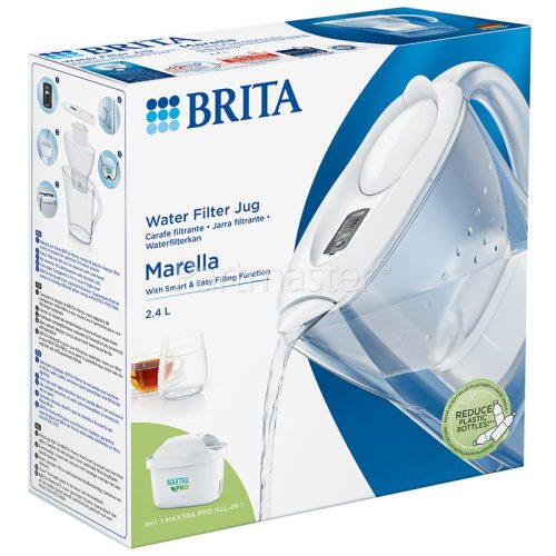 Brita Marella Cool White Water Filter Jug - 2.4L