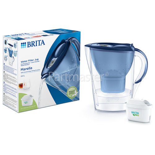 Brita Marella Cool Blue Water Filter Jug - 2.4L