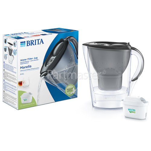 Brita Marella Cool Graphite Water Filter Jug - 2.4L