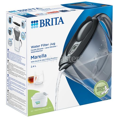 Brita Marella Cool Graphite Water Filter Jug - 2.4L